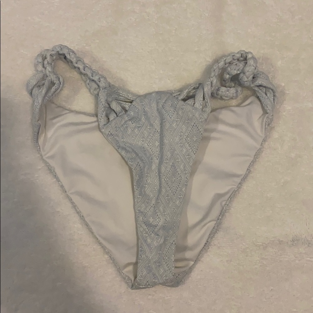 Frankie’s Bikinis Mary Jane Bottom Large Chambray